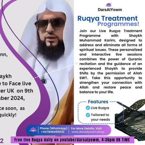 Live Ruqya Treatment Programmes