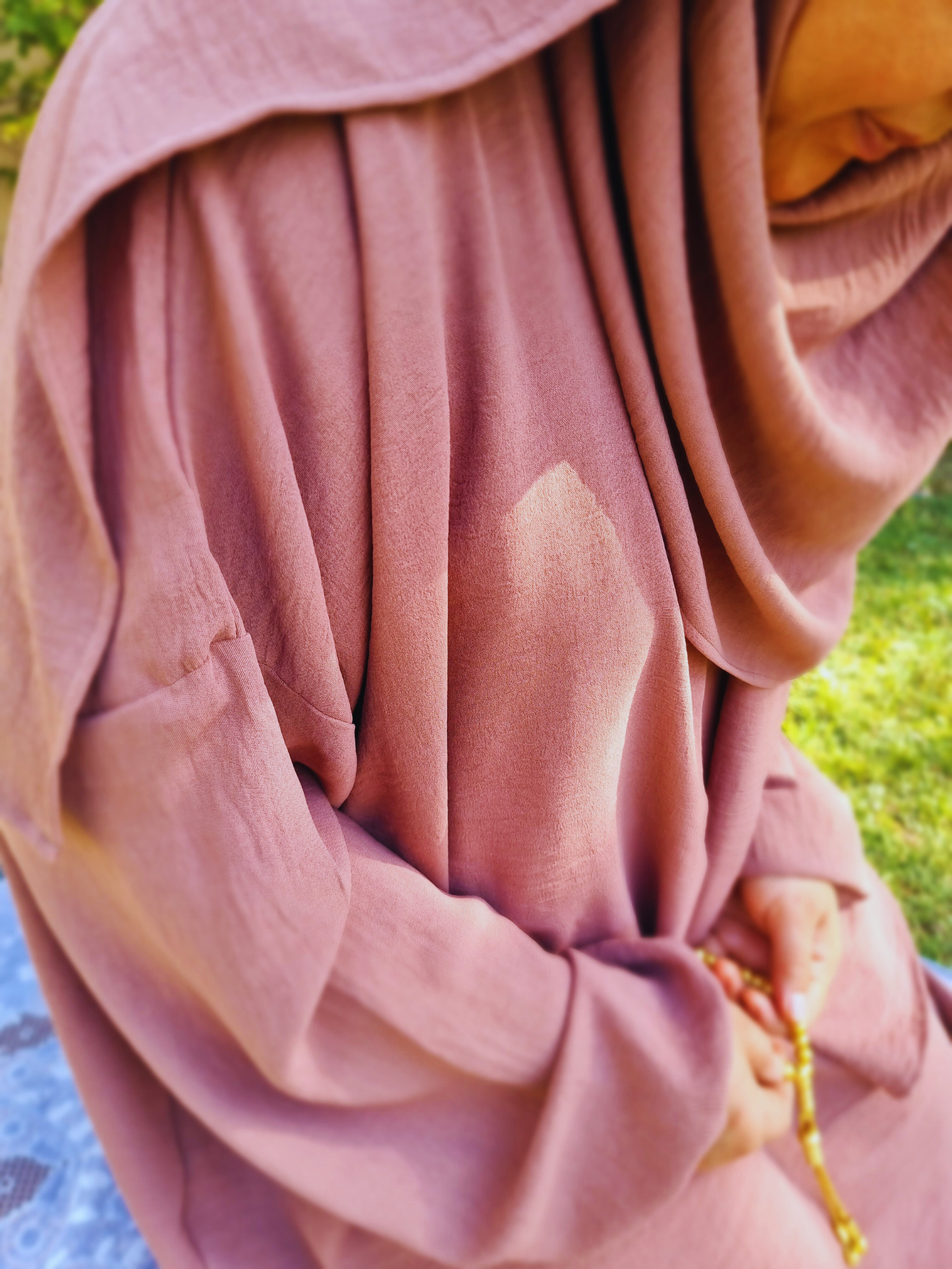 One piece Khimar/ Burqa for Salah. A must have this Ramadhan! (Coloured, Soft Korean Fabric)