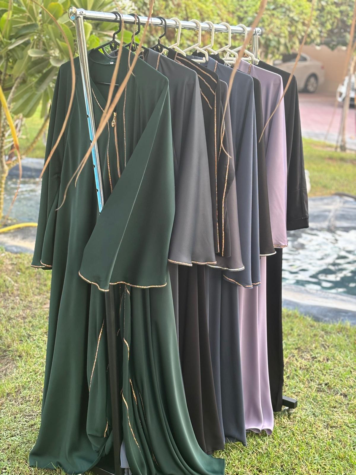 Beautiful Abayas (Soft flowing Nida fabric)